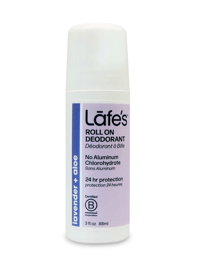 Lafe's Natural Body Care | Soothe - Lavender & Aloe - 3oz Roll-On & 4oz Spray Deodorant | 24-Hour Protection & All Natural; 2 Pack - Packaging May Vary - Image 4